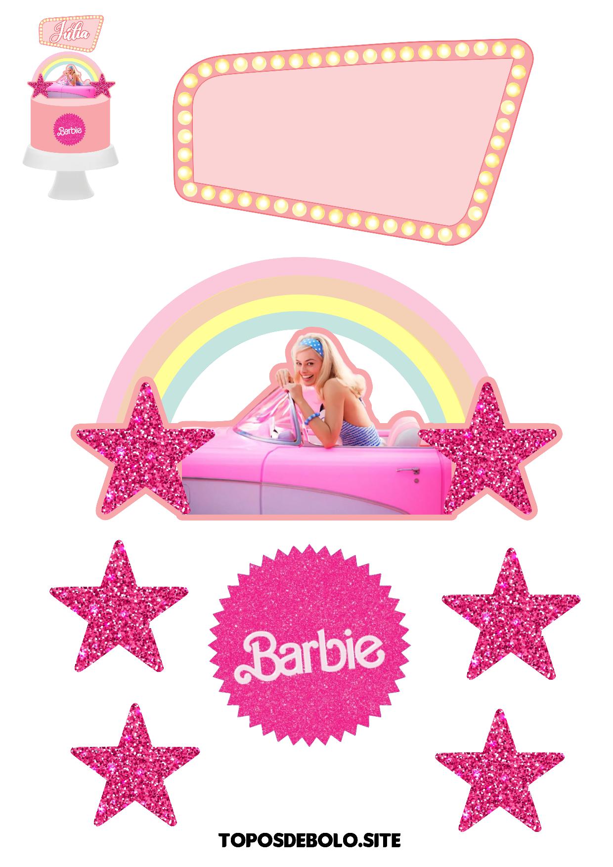 Bolo Barbie em 2023